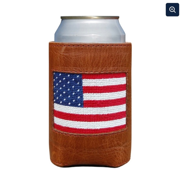NWT Smathers & Branson America Flag Can Cooler - Picture 1 of 4